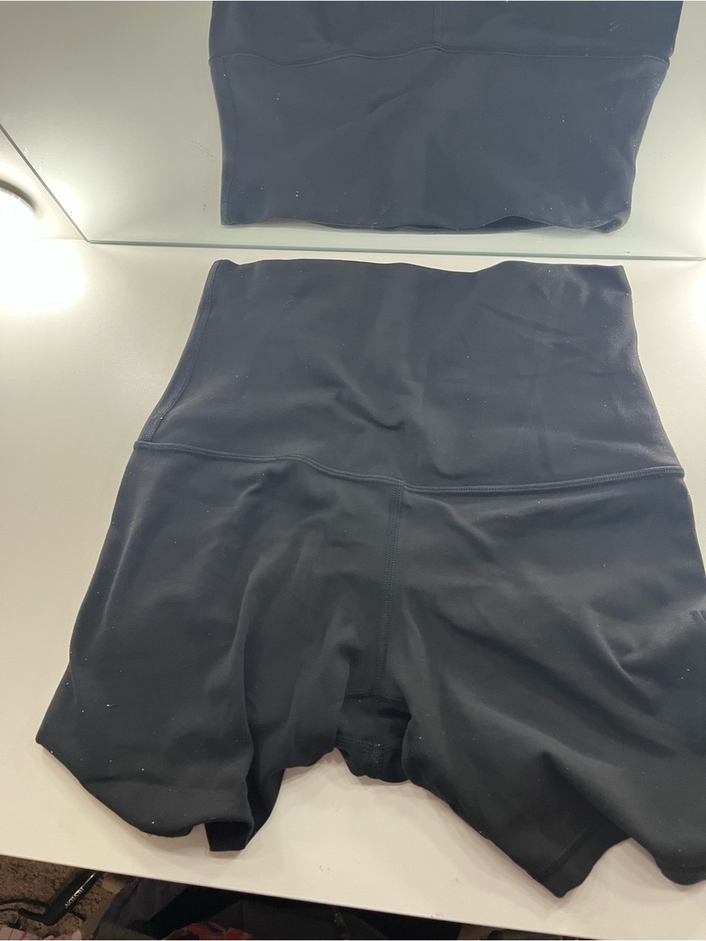 lululemon athletica High-Waist Black Performance Shorts